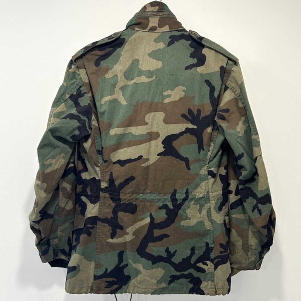 Vintage 1984 US Military Woodland Camo Field Jacket - XS Regular - Some Flaws - Picture 5 of 9